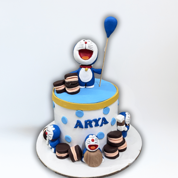 Doremon And Friends Cake