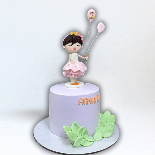 Standing Doll Theme Cake