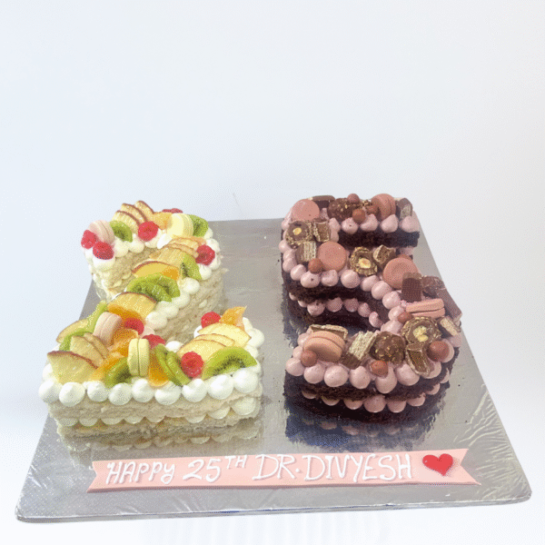 25 Number Cake
