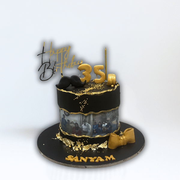 Chocolate Fault Line Cake