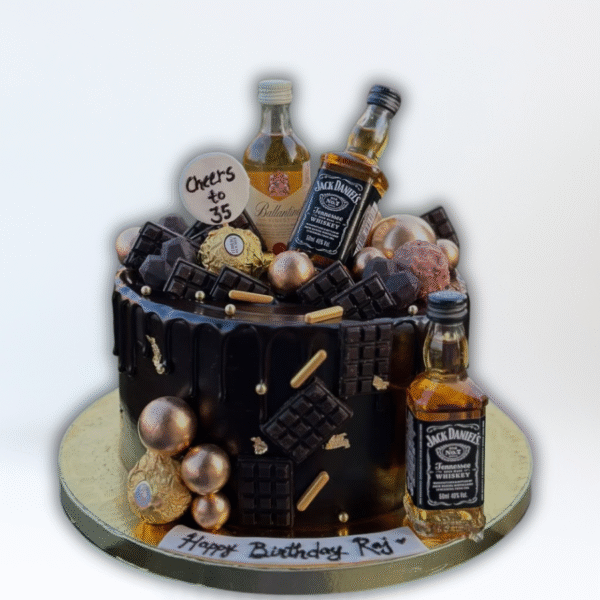 Wine Theme Cake