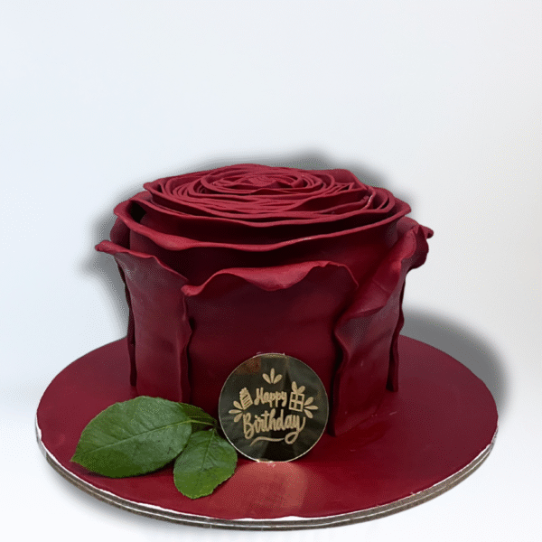 Rose Petal Theme Cake