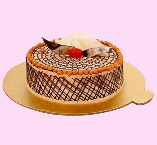 Sweet Web Butterscotch Cake