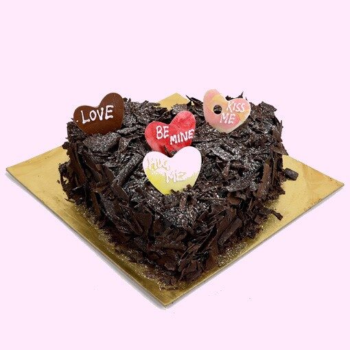 Love Note Chocolate Cake