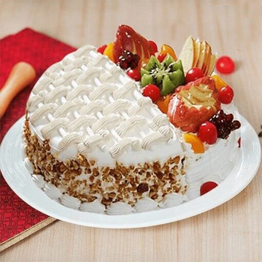 Half and Half Cake
