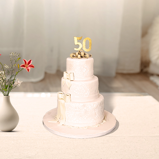 50th Anniversary Cake