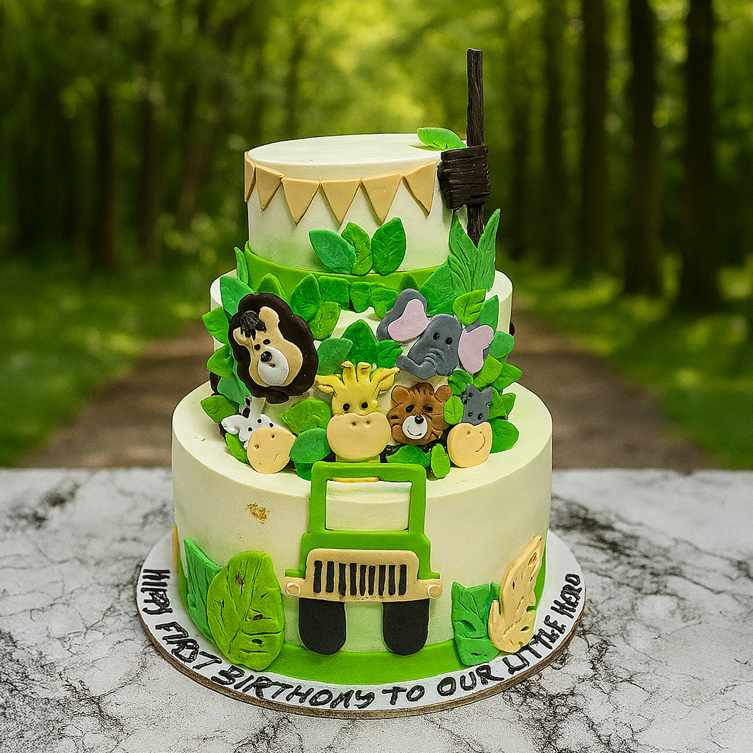 Safari Expedition Cake