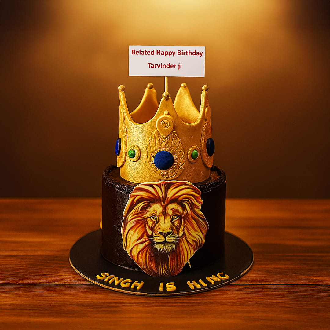 Roaring Birthday Bliss Cake