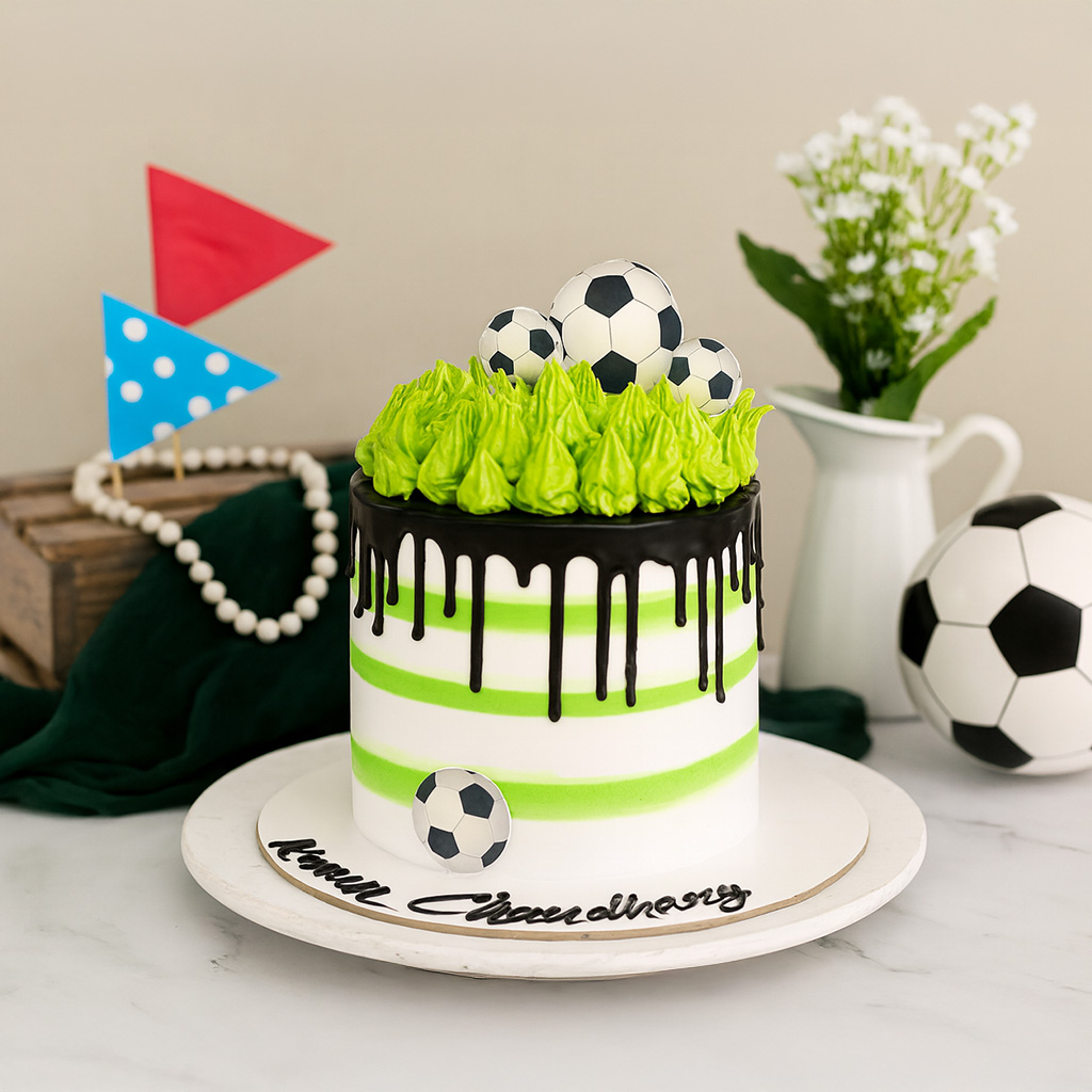 Football Enthusiast Cake