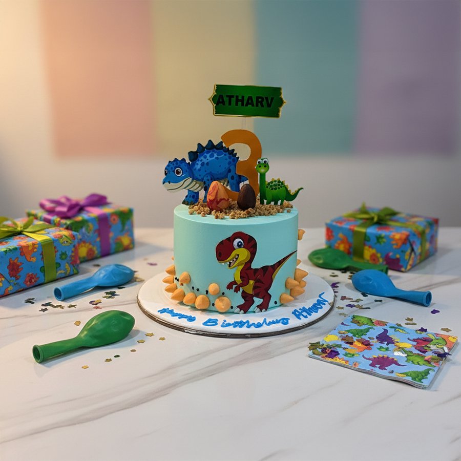 Jurassic Adventure Cake