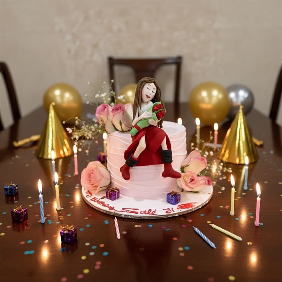 Celebration Crown Cake