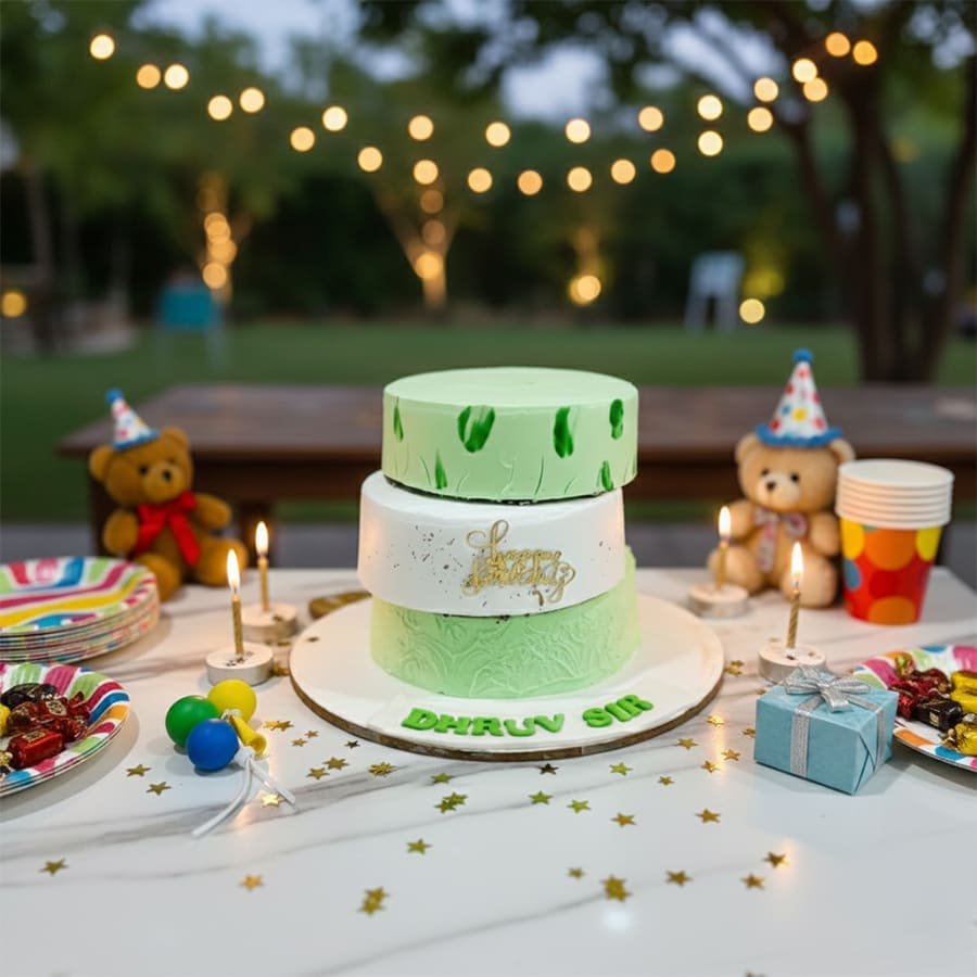 Candlelight Celebration Cake