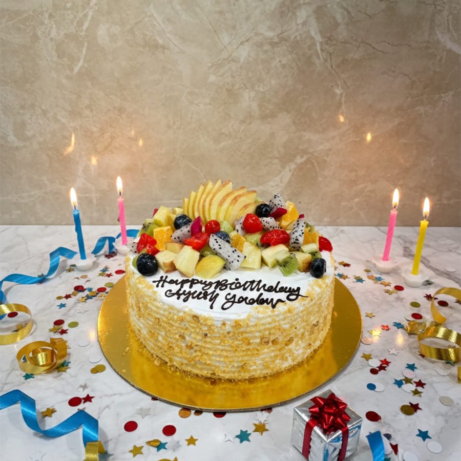 Fruity Celebration Cake