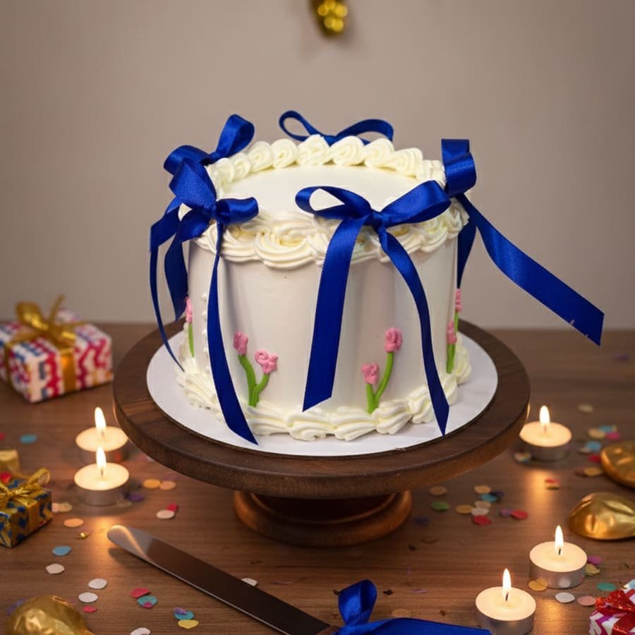 Ribbon Delight Cake