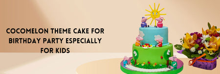 Here’s how you can organize a themed birthday party with a designer CocoMelon cake