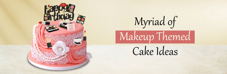 Myriad of Makeup Theme Cake