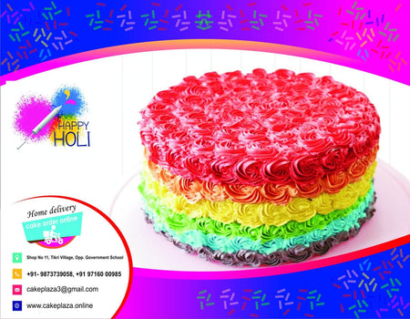 Wish a Happy Holi-Send Cakes This Time