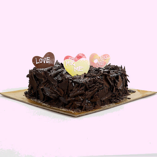 Love Note Chocolate Cake