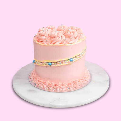 Sparkling Beauty Fault Line Cake