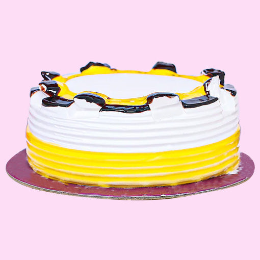 Yellow, White, and Brown Cake