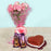 red-velvet-heart-shape-cake-Cadbury-chocolates-with-pink-color-roses-bouquet