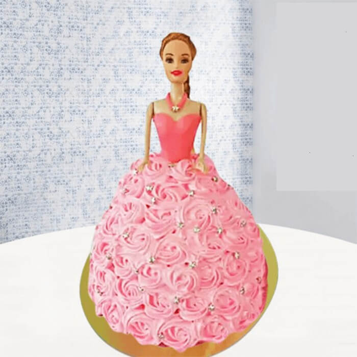 Barbie Cake Online for Girls | Buy/Send Barbie Doll Cakes | IGP