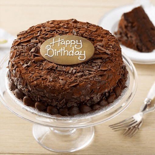 round-shape-birthday-coffee-cake