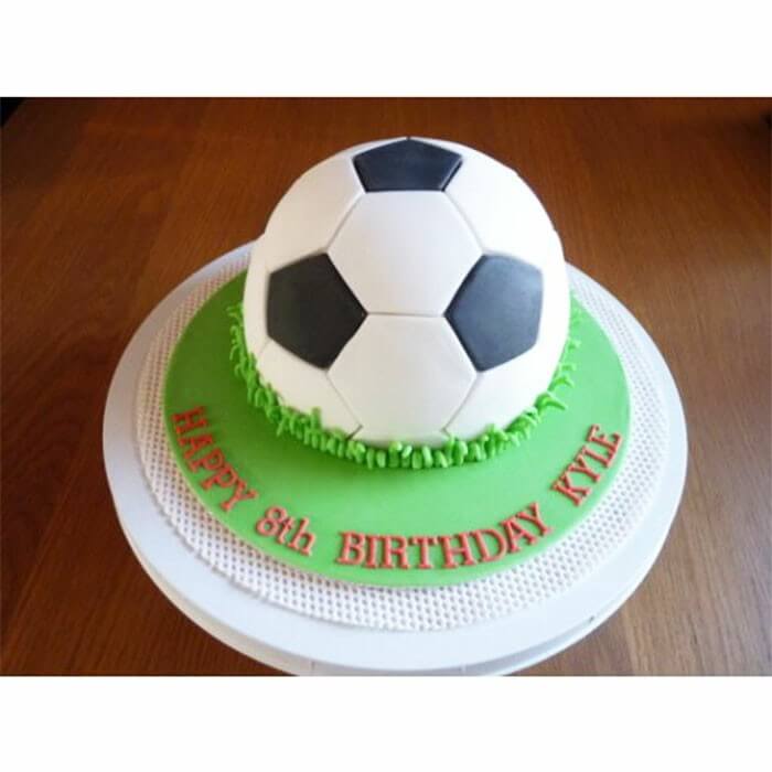 Buy Football N Ground Fondant Cake-Football N Ground Fondant Cake