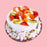 round-shape-fresh-fruit-cake
