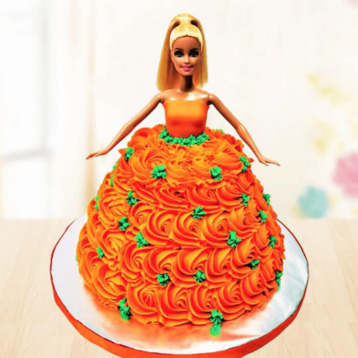 orange-gown-barbie-cake-plaza