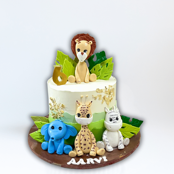 Jungle Friends Cake