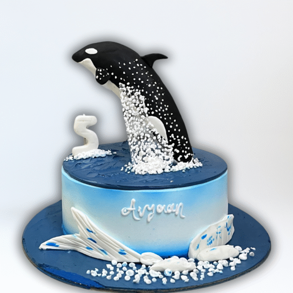 Stunning Whale Cake
