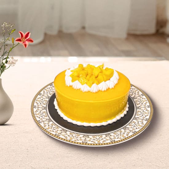 Juicy Mango Delight Cake