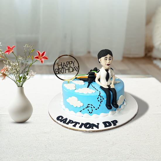 Pilot Birthday Cake