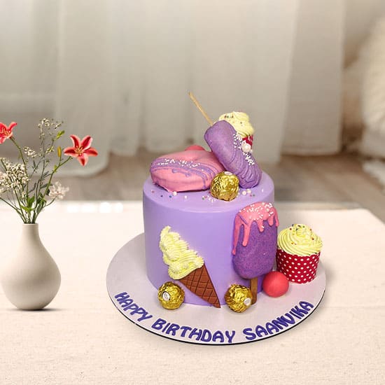 Candy Carnival Cake