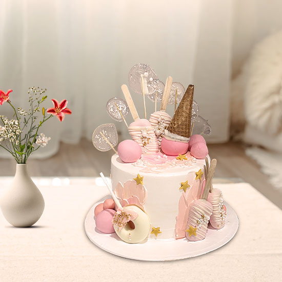 Donut Dream Sundae Cake