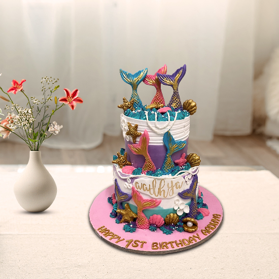 Oceanic Fantasy Cake