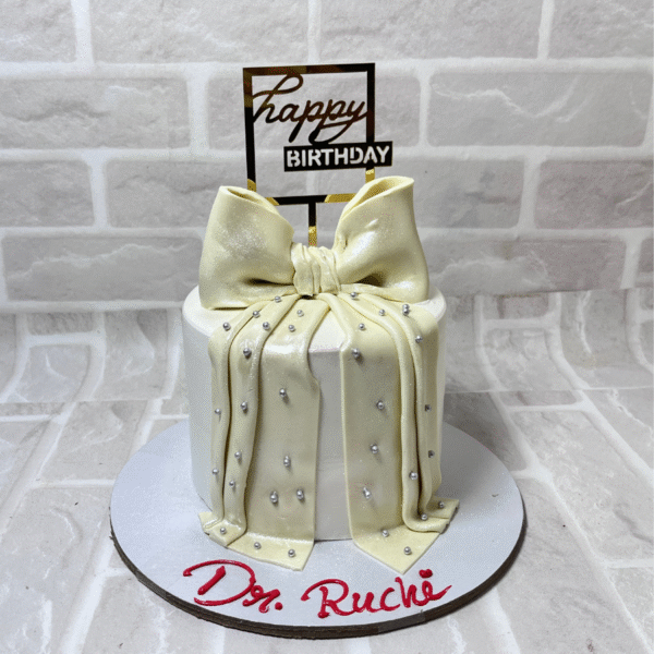 Bow Cake For Girls