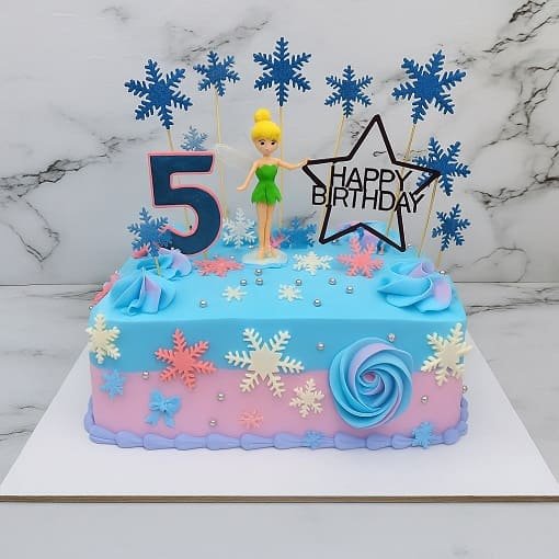 Half Birthday Disney Cake
