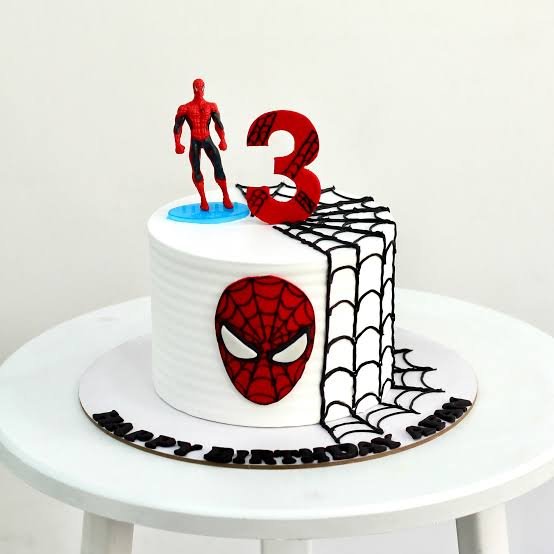 Spidey’s 3rd Birthday Adventure Cake