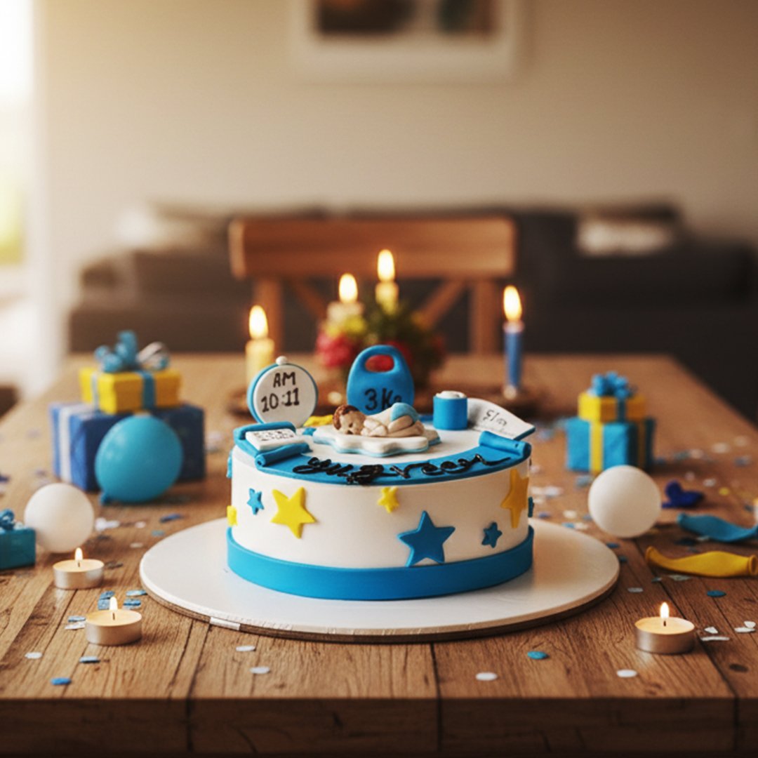 Joyful Moments Birthday Cake