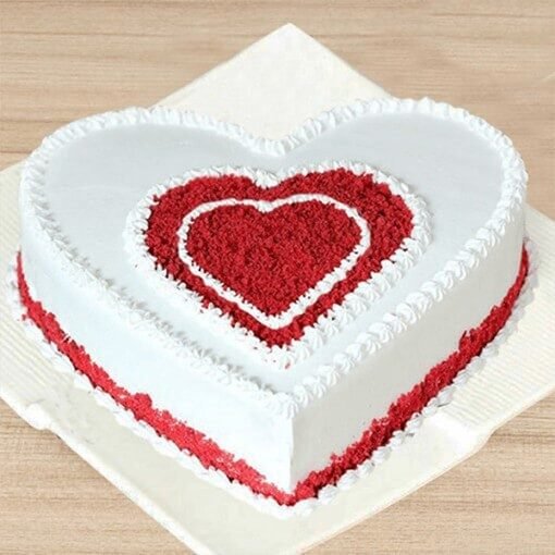 Heartfelt Red Velvet Cake