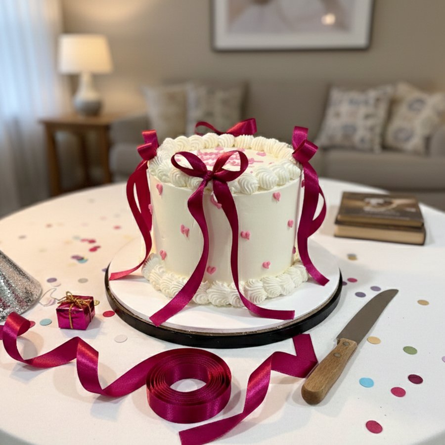 Festive Cut Cake