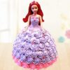 Barbie Doll Vanilla Cake