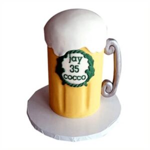 Beer Theme Cake
