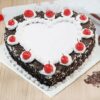 Blackforest-Heart-Shape Cake