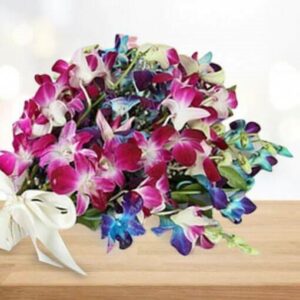 Blue & Purple-Orchids-bunch
