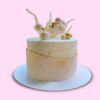 Blush-Beauty-Fault-Line-Isomalt-Cake