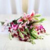 Bunch of style with lilies and orchids