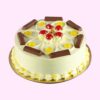 Choco-Floral-Butterscotch-Cake